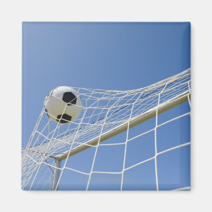 Imán Balón de fútbol y meta 3