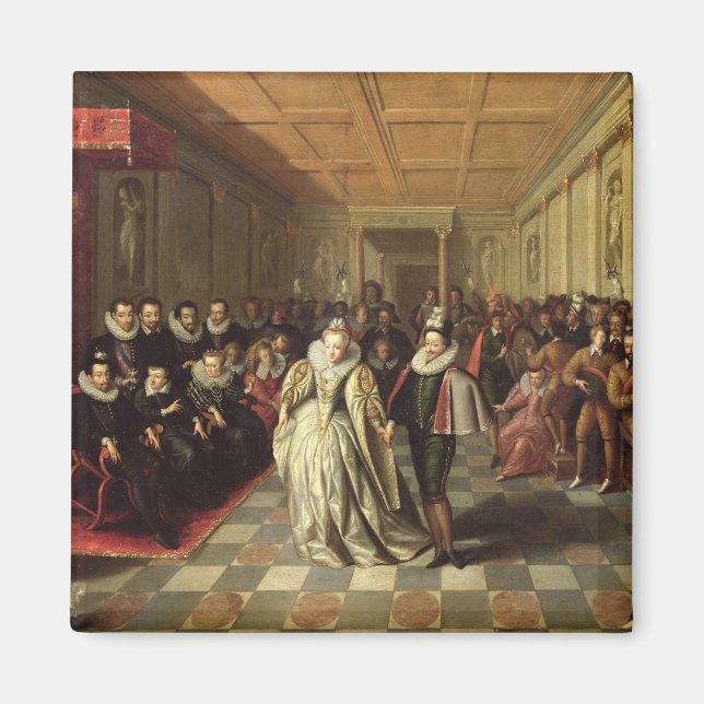 Imán Balón en la Corte de Enrique III (Frente)