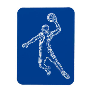 Imán Baloncestista Slam Dunk Light Design