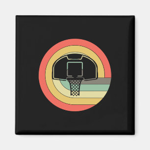 Imán Baloncestistas Baloncestistas Jugador Retro Balonc