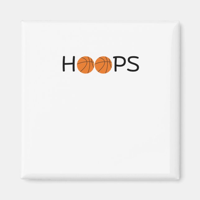 Imán Baloncestistas: Perfecto Para Jugadores Baloncesto (Frente)