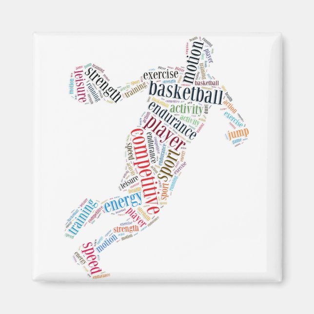 Imán Baloncesto (Frente)
