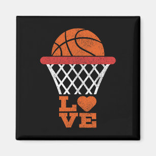 Imán Baloncesto Amor Baloncesto Chica Niño Basketba