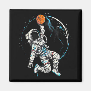 Imán Baloncesto Artístico Baloncestista Astronauta Dra 