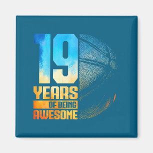 Imán Baloncesto Baloncesto Años 19 Viejo Jugador 19º Jo