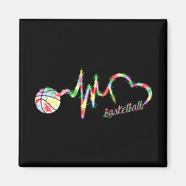 Imán Baloncesto Colorful Smotbeat (Frente)