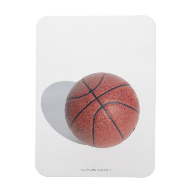 Imán Baloncesto con fondo blanco (Vertical)