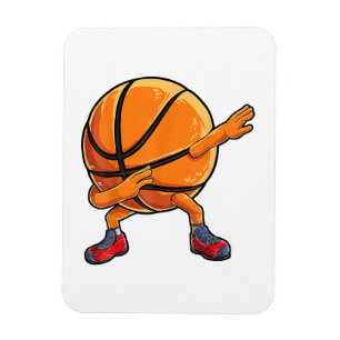 Imán Baloncesto Dabbing Ball Graciosos Niños Hombres De