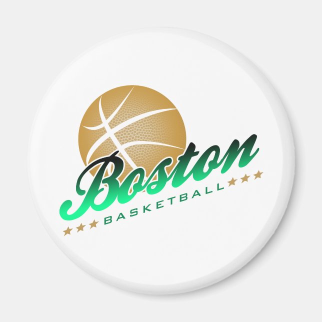 Imán Baloncesto de Boston (Frente)