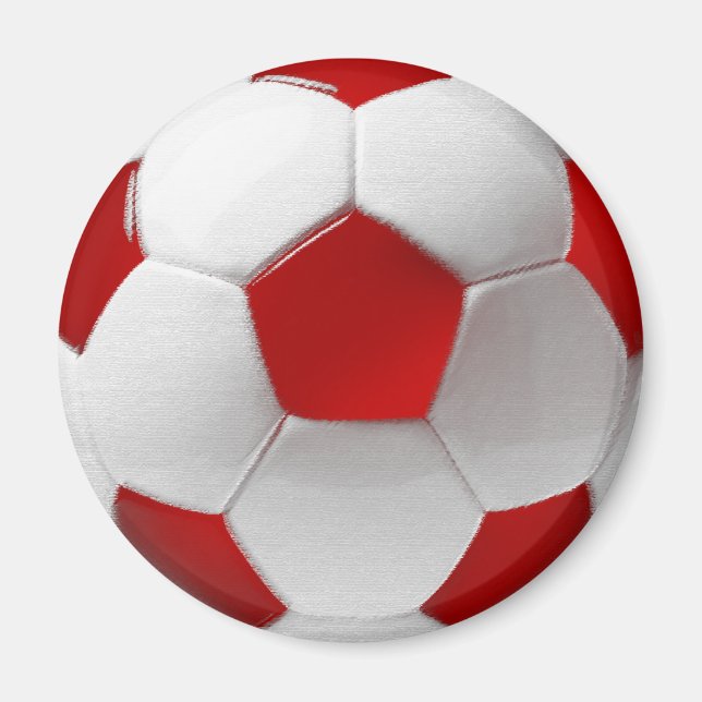 Imán Baloncesto de fútbol audaz de Dinamarca (Frente)