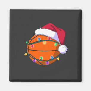Imán Baloncesto de muñeco de nieve Navidad Santa béisbo