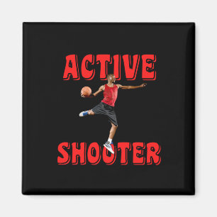 Imán Baloncesto de tiro activo 4
