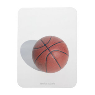 Imán Baloncesto en el fondo blanco