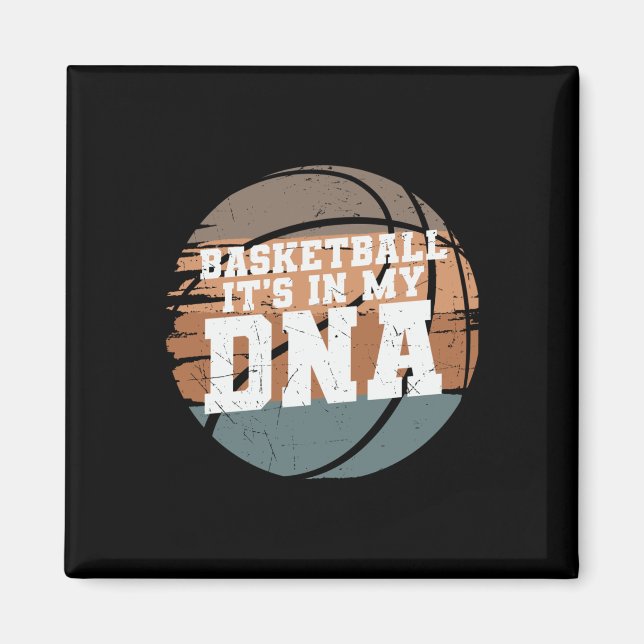 Imán Baloncesto está en mi Adn 1 (Frente)