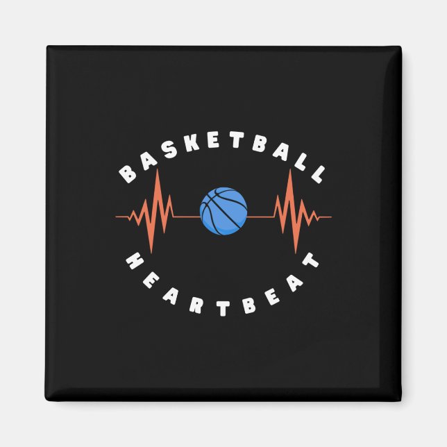 Imán Baloncesto Heartbeat 6 (Frente)
