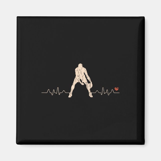 Imán Baloncesto Heartbeat Player Gift 1 (Frente)