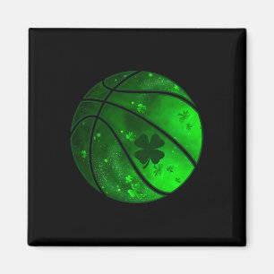Imán Baloncesto Irlandés Shamrock Lucky Clover St Patri