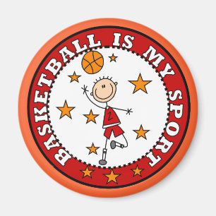 Imán Baloncesto Mis camisetas y regalos deportivos