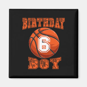 Imán Baloncesto - Nacimiento Niño de 6 años de edad Cum
