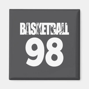 Imán Baloncesto Número 98 Mi Jugador de Baloncesto Favo