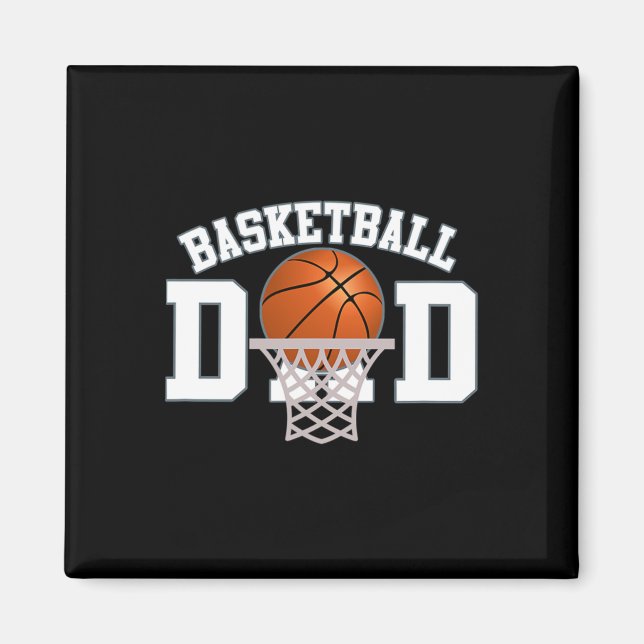 Imán Baloncesto Papá 4 (Frente)