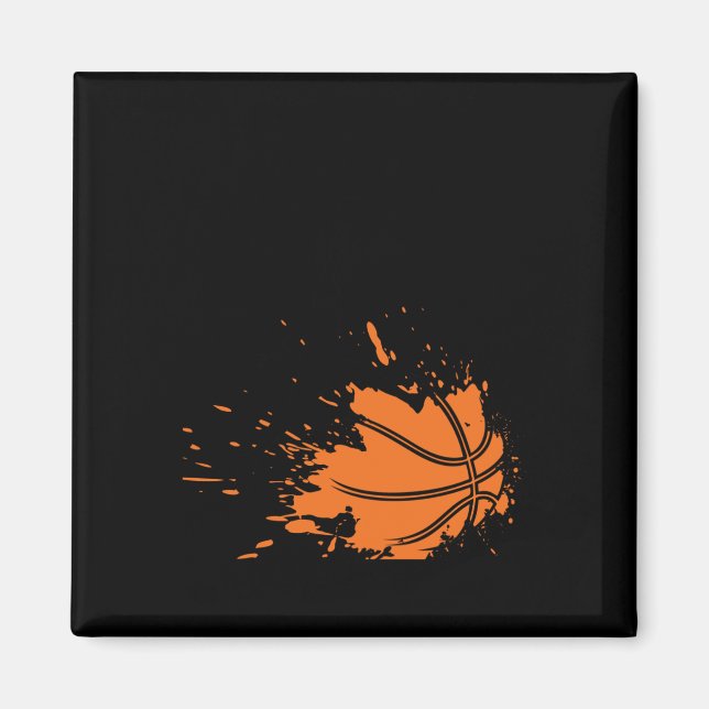 Imán Baloncesto Para Amantes (Frente)