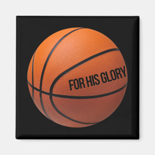 Imán Baloncesto Para Deportistas Que Aman A Dios Y A La