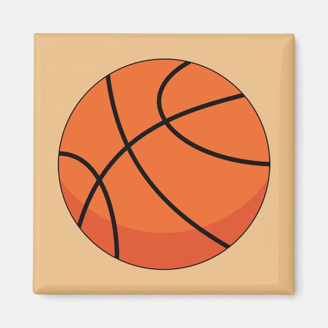 Imán Baloncesto personalizado (Frente)