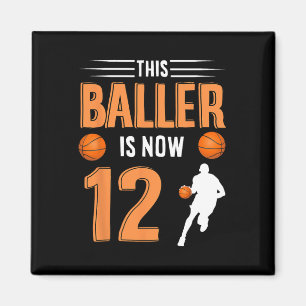 Imán Baloncesto por los 12 Años - Este Baller Ya Tiene