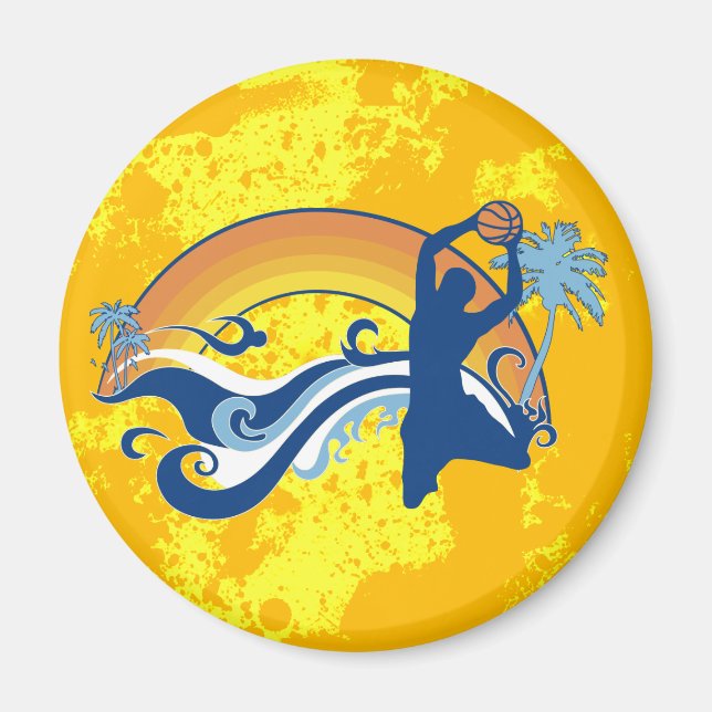 Imán baloncesto. summersetz. (Frente)