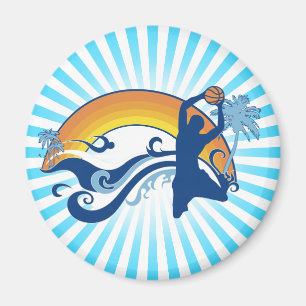 Imán baloncesto. summersetz.