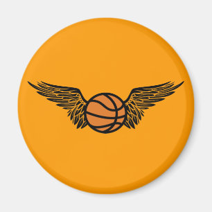 Imán baloncesto tribal.