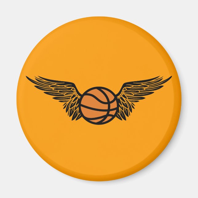 Imán baloncesto tribal. (Frente)