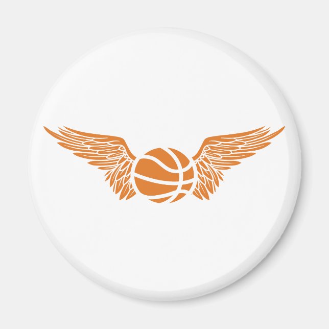 Imán baloncesto tribal. (Frente)