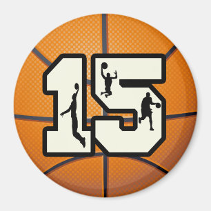 Imán Baloncesto y jugadores del número 15