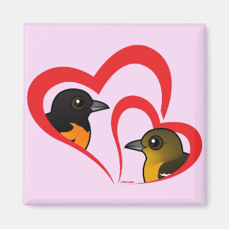 Imán Baltimore Oriole Love
