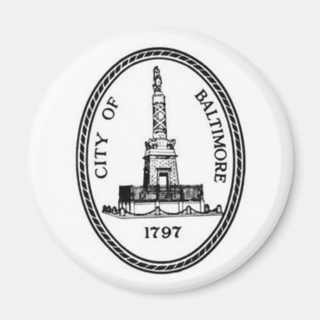 Imán Baltimore Seal (Frente)