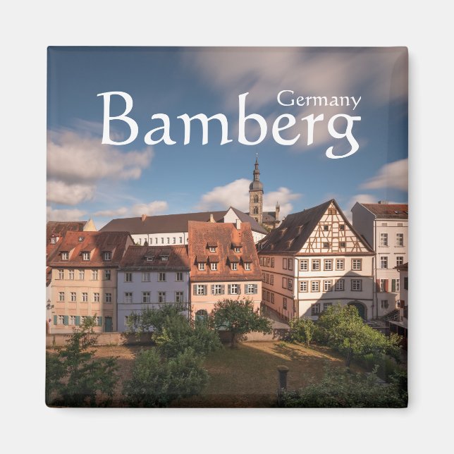 Imán Bamberg Alemania Magnet (Frente)