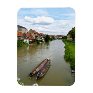Imán Bamberg Baviera Río Regnitz Efecto de Pintura Arte