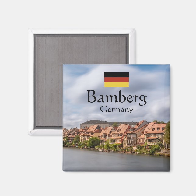 Imán Bamberg Germany Souvenir (Anverso/Reverso)