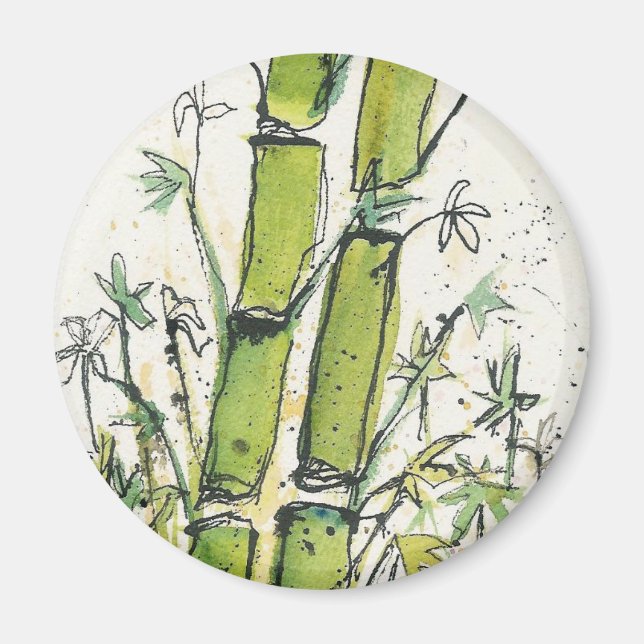 Imán Bamboo Magnet (Frente)