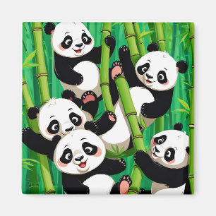 Imán Bamboo Panda