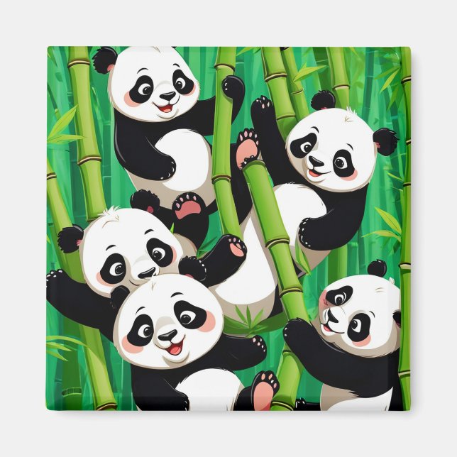 Imán Bamboo Panda (Frente)