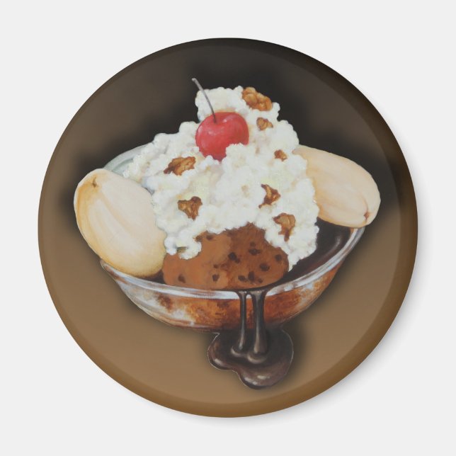 Imán Banana Split Magnet (Frente)