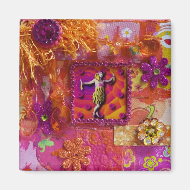 Imán Banana Vress Lady Magnet (Frente)