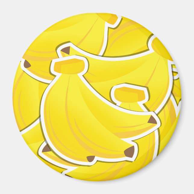 Imán Bananas divertidas (Frente)