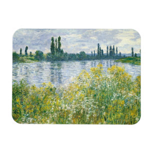 Imán Bancos de Claude Monet el   del Sena, Vetheuil,
