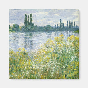 Imán Bancos de Claude Monet el   del Sena, Vetheuil,