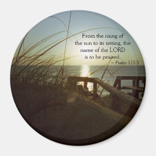 Imán Bancos exteriores por la mañana 4