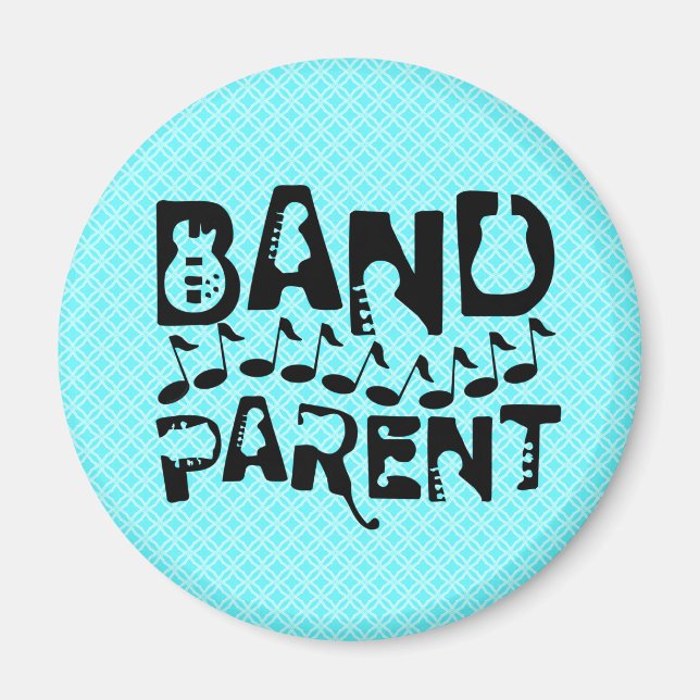 Imán Band Parent Music Notes (Frente)